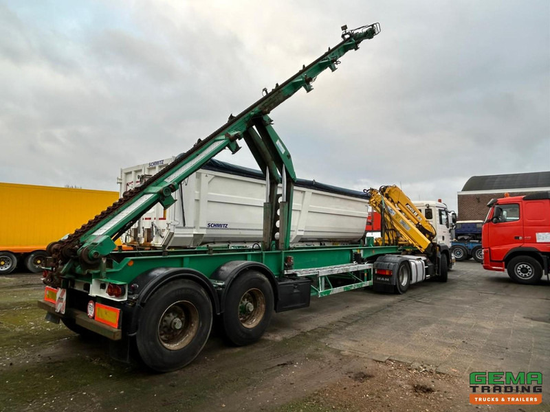 LAG O-2-33 EZCL 2-Assen BPW - Trommelremmen - Translift TL-26.65 KettingSysteem 9.6m - نصف مقطورة لنقل الحاويات: صورة 4 LAG O-2-33 EZCL 2-Assen BPW - Trommelremmen - Translift TL-26.65 KettingSysteem 9.6m - نصف مقطورة لنقل الحاويات: صورة 4