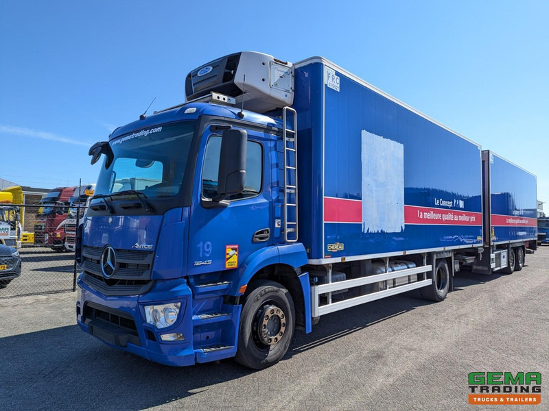 Mercedes-Benz Antos 1843 4x2 Dagcab Euro6 - Chereau Koel-Vriescombinatie- Carrier Supra - Doorlaadsysteem - Laadklep 2000KG - شاحنة الفريزر: صورة 1 Mercedes-Benz Antos 1843 4x2 Dagcab Euro6 - Chereau Koel-Vriescombinatie- Carrier Supra - Doorlaadsysteem - Laadklep 2000KG - شاحنة الفريزر: صورة 1