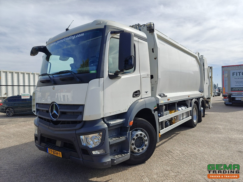Mercedes-Benz actros 2632 6x2/4 Dagcab Euro6A - Geesink GPMIII 23H25 - Centrale Smering - شاحنة النفايات: صورة 1 Mercedes-Benz actros 2632 6x2/4 Dagcab Euro6A - Geesink GPMIII 23H25 - Centrale Smering - شاحنة النفايات: صورة 1