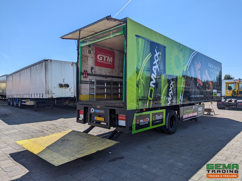 Netam-Fruehauf ONCRK 20 110 1-As SAF - CITY - Geslotenbak 10.45m - Kabel gestuurd - Laadklep 1500kg - نصف مقطورة صندوق مغلق: صورة 1 Netam-Fruehauf ONCRK 20 110 1-As SAF - CITY - Geslotenbak 10.45m - Kabel gestuurd - Laadklep 1500kg - نصف مقطورة صندوق مغلق: صورة 1