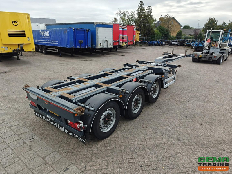 Pacton ET3 3-Assen SAF - MULTI - Schijfremmen - LiftAs - 3x Uitschuifbaar - 03/2026 APK - نصف مقطورة لنقل الحاويات: صورة 2 Pacton ET3 3-Assen SAF - MULTI - Schijfremmen - LiftAs - 3x Uitschuifbaar - 03/2026 APK - نصف مقطورة لنقل الحاويات: صورة 2