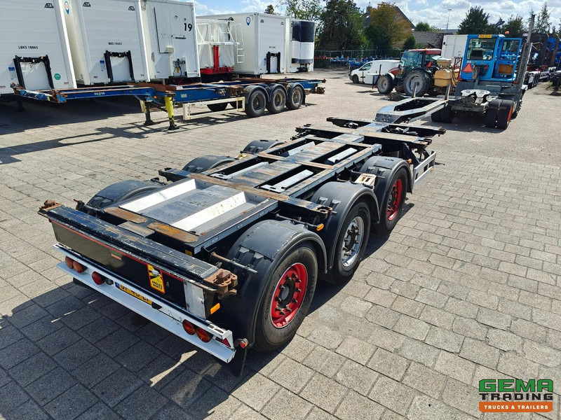 Pacton ET3 3-Assen Valx - MULTI - Schijfremmen - LiftAs - 3x Uitschuifbaar - ADR lekbak - نصف مقطورة لنقل الحاويات: صورة 2 Pacton ET3 3-Assen Valx - MULTI - Schijfremmen - LiftAs - 3x Uitschuifbaar - ADR lekbak - نصف مقطورة لنقل الحاويات: صورة 2