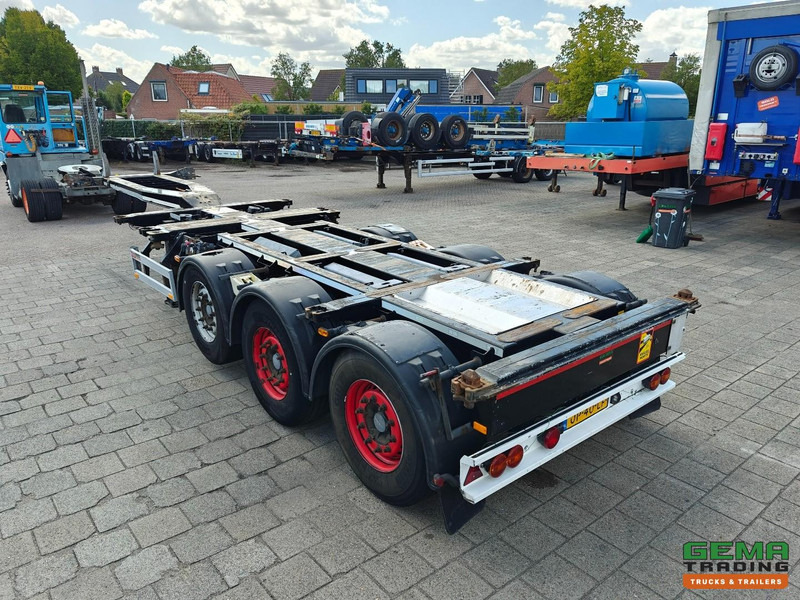 Pacton ET3 3-Assen Valx - MULTI - Schijfremmen - LiftAs - 3x Uitschuifbaar - ADR lekbak - نصف مقطورة لنقل الحاويات: صورة 5 Pacton ET3 3-Assen Valx - MULTI - Schijfremmen - LiftAs - 3x Uitschuifbaar - ADR lekbak - نصف مقطورة لنقل الحاويات: صورة 5