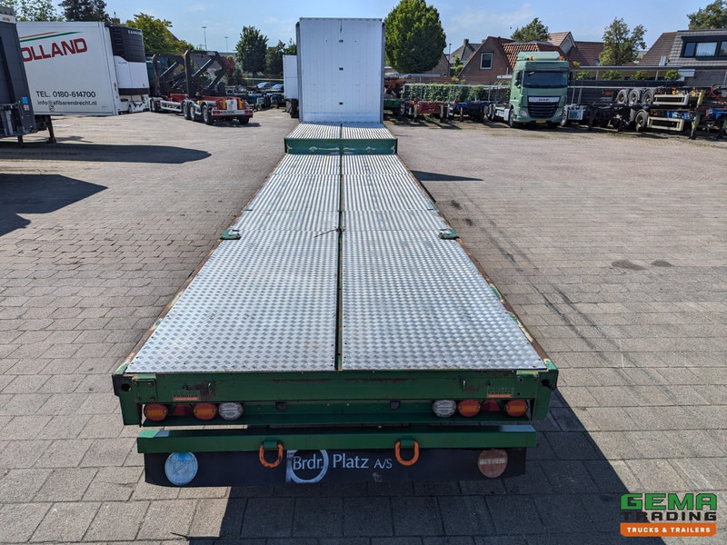 Pacton SXD3 3-Assen - Semi Dieplader - Hydr. Steunpoten - Traanplaat vloer - 3e as naloop gestuurd - عربة منخفضة مسطحة نصف مقطورة: صورة 5 Pacton SXD3 3-Assen - Semi Dieplader - Hydr. Steunpoten - Traanplaat vloer - 3e as naloop gestuurd - عربة منخفضة مسطحة نصف مقطورة: صورة 5