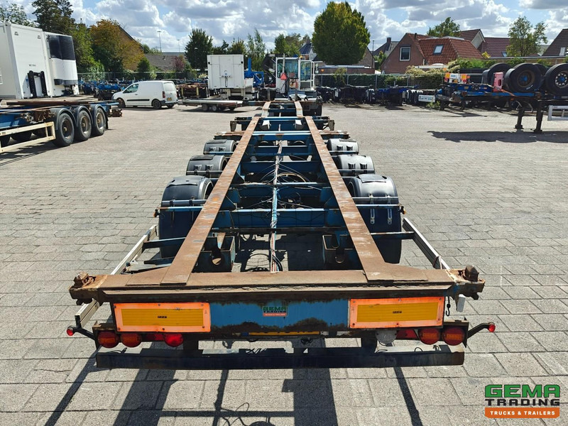 Pacton T3-007 3-Assen SAF - Trommelremmen - Lift As - Vast - Alle Aansluitingen - 4700KG - نصف مقطورة لنقل الحاويات: صورة 5 Pacton T3-007 3-Assen SAF - Trommelremmen - Lift As - Vast - Alle Aansluitingen - 4700KG - نصف مقطورة لنقل الحاويات: صورة 5