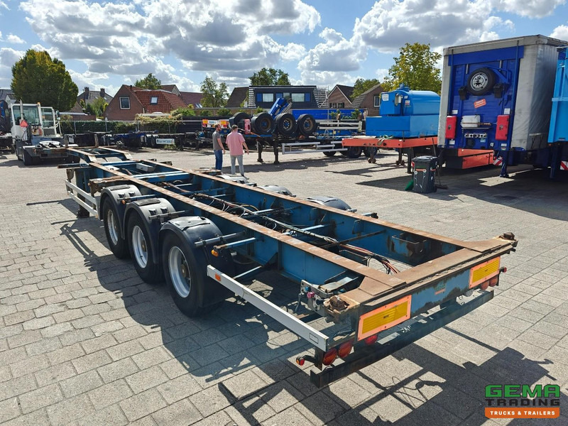 Pacton T3-007 3-Assen SAF - Trommelremmen - Lift As - Vast - Alle Aansluitingen - 4700KG - نصف مقطورة لنقل الحاويات: صورة 3 Pacton T3-007 3-Assen SAF - Trommelremmen - Lift As - Vast - Alle Aansluitingen - 4700KG - نصف مقطورة لنقل الحاويات: صورة 3