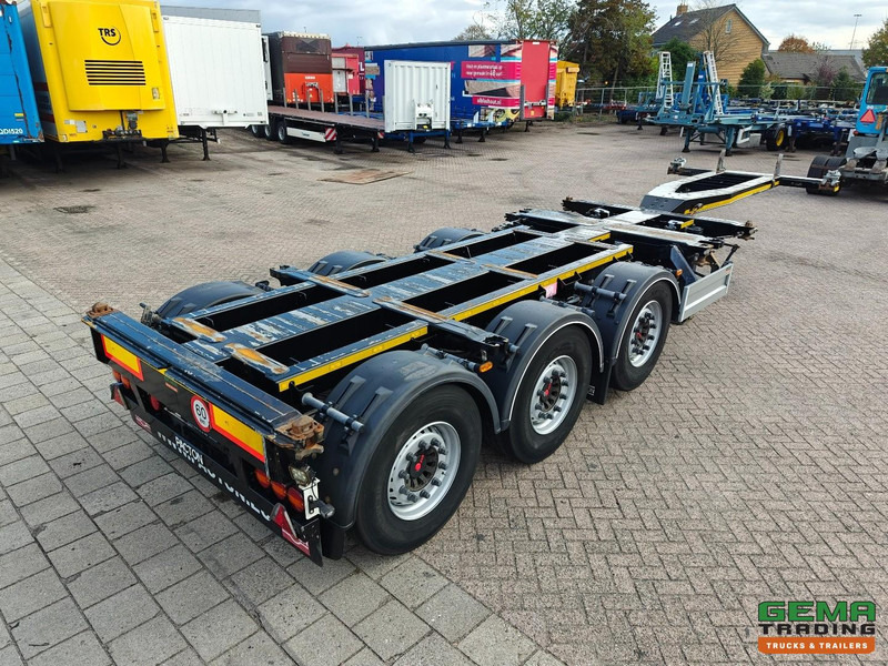 Pacton TXC343 3-Assen SAF - Schijfremmen - LiftAs - VasteKop - Alle Aansluitingen - 4740KG - نصف مقطورة لنقل الحاويات: صورة 4 Pacton TXC343 3-Assen SAF - Schijfremmen - LiftAs - VasteKop - Alle Aansluitingen - 4740KG - نصف مقطورة لنقل الحاويات: صورة 4