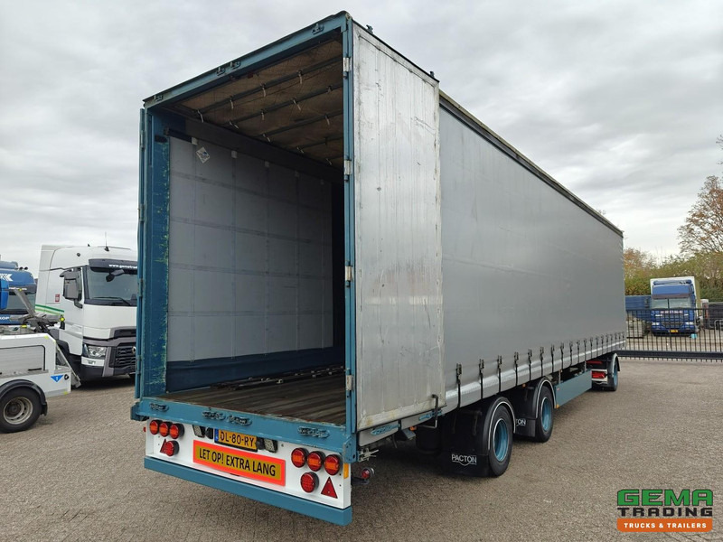 Pacton Trailers TBD.232 12.2m + DXX.110 Dolly (2022) - 2-Assen SAF 10T - Schuifzeilen - StuurAs (Tridec) - Doorlaad Systeem - LZV combi - نصف مقطورة ستارة: صورة 2 Pacton Trailers TBD.232 12.2m + DXX.110 Dolly (2022) - 2-Assen SAF 10T - Schuifzeilen - StuurAs (Tridec) - Doorlaad Systeem - LZV combi - نصف مقطورة ستارة: صورة 2