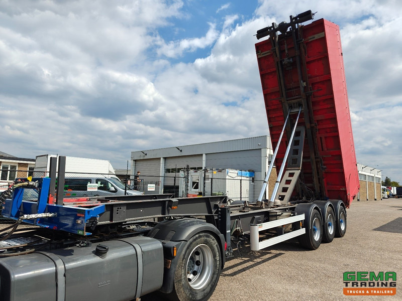 Renders 12.27NA 3-Assen BPW - SteilLader - Kabelsysteem 30T - Kipper - AluContainer 33m³ - Draadloze Afstandsbediening - نصف مقطورة لنقل الحاويات: صورة 1 Renders 12.27NA 3-Assen BPW - SteilLader - Kabelsysteem 30T - Kipper - AluContainer 33m³ - Draadloze Afstandsbediening - نصف مقطورة لنقل الحاويات: صورة 1