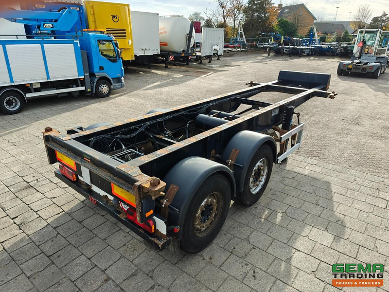 Renders EURO 700 2 Assen mb - 20FT aansluiting - Schijfremmen - 3040KG - نصف مقطورة لنقل الحاويات: صورة 1 Renders EURO 700 2 Assen mb - 20FT aansluiting - Schijfremmen - 3040KG - نصف مقطورة لنقل الحاويات: صورة 1