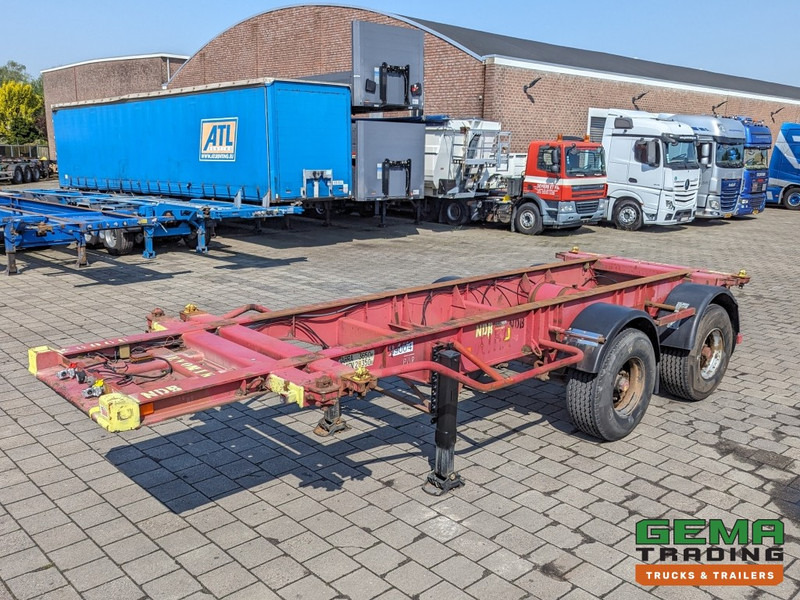 SHLADOT SD-901M 2-Assen ROR DrumBrakes - SteelSuspension - 20FT Connection (O1870) - نصف مقطورة لنقل الحاويات: صورة 1 SHLADOT SD-901M 2-Assen ROR DrumBrakes - SteelSuspension - 20FT Connection (O1870) - نصف مقطورة لنقل الحاويات: صورة 1