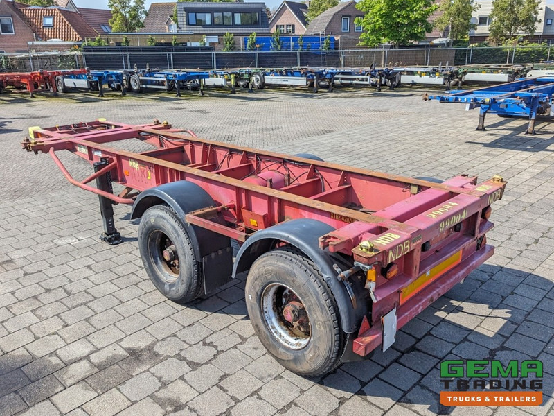 SHLADOT SD-901M 2-Assen ROR DrumBrakes - SteelSuspension - 20FT Connection (O1870) - نصف مقطورة لنقل الحاويات: صورة 3 SHLADOT SD-901M 2-Assen ROR DrumBrakes - SteelSuspension - 20FT Connection (O1870) - نصف مقطورة لنقل الحاويات: صورة 3