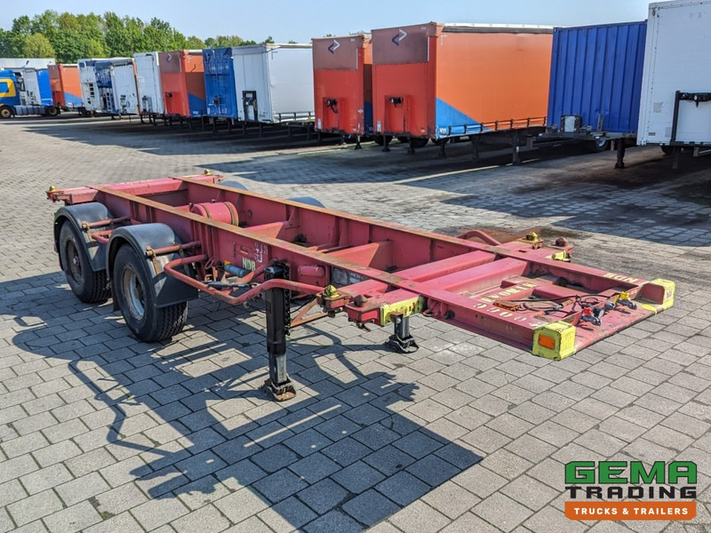 SHLADOT SD-901M 2-Assen ROR DrumBrakes - SteelSuspension - 20FT Connection (O1870) - نصف مقطورة لنقل الحاويات: صورة 4 SHLADOT SD-901M 2-Assen ROR DrumBrakes - SteelSuspension - 20FT Connection (O1870) - نصف مقطورة لنقل الحاويات: صورة 4