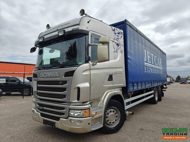Scania G320 6x2/4 Highline Euro5 - Schuifzeilenbak 8.6m + Laadklep 2000KG - Omvormer 220V - 04/2026 APK - شاحنة ستارة: صورة 1 Scania G320 6x2/4 Highline Euro5 - Schuifzeilenbak 8.6m + Laadklep 2000KG - Omvormer 220V - 04/2026 APK - شاحنة ستارة: صورة 1