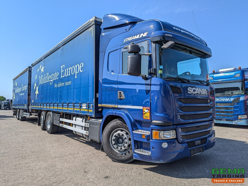 Scania G410 6x2/4 Streamline Euro6 - Retarder + Van Hool 2-Assige Aanhanger - SchuifzeilenCombi - SmartTachoV2 - شاحنة مقفلة: صورة 2 Scania G410 6x2/4 Streamline Euro6 - Retarder + Van Hool 2-Assige Aanhanger - SchuifzeilenCombi - SmartTachoV2 - شاحنة مقفلة: صورة 2