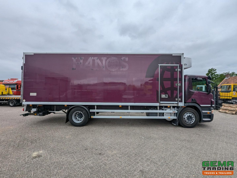 شاحنة الفريزر Scania P230 4x2 Dagcab Euro5 - Koel-VriesBak 8.4m + Carrier Supra 950MT + Laadklep 2000kg: صورة 18