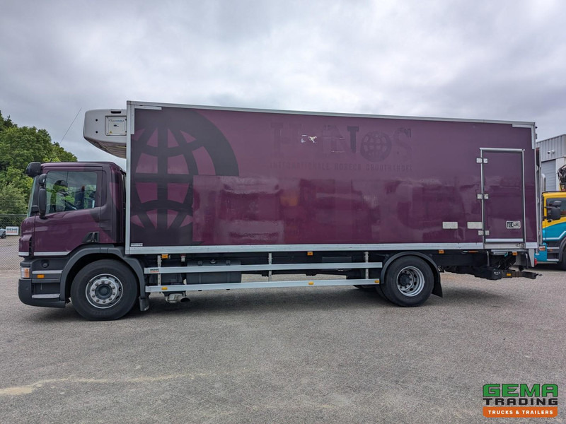 شاحنة الفريزر Scania P230 4x2 Dagcab Euro5 - Koel-VriesBak 8.4m + Carrier Supra 950MT + Laadklep 2000kg: صورة 19
