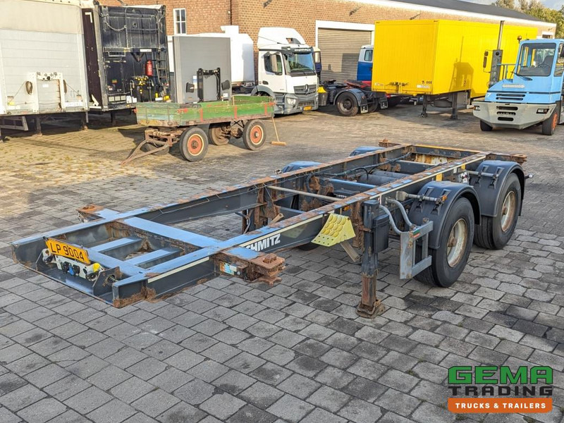 Schmitz Cargobull SCF 20 2-Assen BPW DrumBrakes - 20FT Connection - 2419KG (O2060) - نصف مقطورة لنقل الحاويات: صورة 1 Schmitz Cargobull SCF 20 2-Assen BPW DrumBrakes - 20FT Connection - 2419KG (O2060) - نصف مقطورة لنقل الحاويات: صورة 1