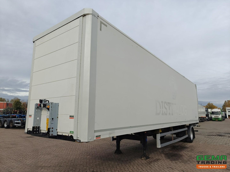 System Tailer GSTFS 10 1-As SAF - CITY - StuurAs - Gesloten opbouw 11.10m + Laadklep 2500KG - Accubak - نصف مقطورة صندوق مغلق: صورة 1 System Tailer GSTFS 10 1-As SAF - CITY - StuurAs - Gesloten opbouw 11.10m + Laadklep 2500KG - Accubak - نصف مقطورة صندوق مغلق: صورة 1