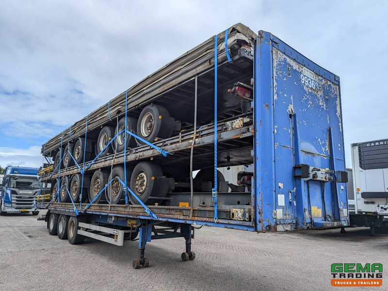 Van Hool 3B0064 Pakket 1x van Hool ROR + 4x Samro BPW - Compleet Gestapeld - Hardhoutenvloer - RoestVrij! - نصف مقطورة ستارة: صورة 3 Van Hool 3B0064 Pakket 1x van Hool ROR + 4x Samro BPW - Compleet Gestapeld - Hardhoutenvloer - RoestVrij! - نصف مقطورة ستارة: صورة 3