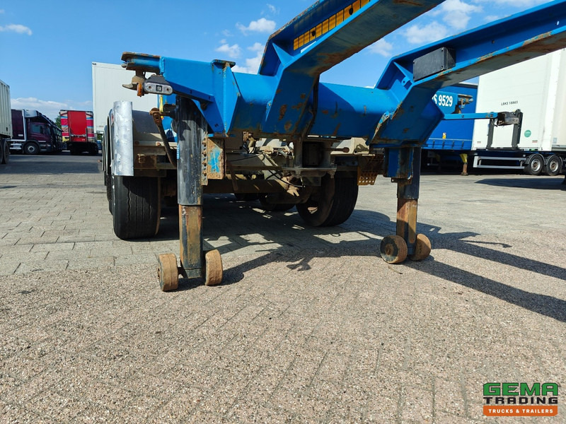 نصف مقطورة لنقل الحاويات Van Hool 3B0079 3-Assen SAF - Schijfremmen - Alle aansluitingen / Universeel chassis: صورة 10