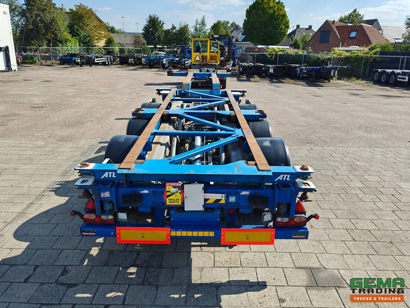 Van Hool 3B0079 3-Assen SAF - Schijfremmen - Alle aansluitingen / Universeel chassis - نصف مقطورة لنقل الحاويات: صورة 5 Van Hool 3B0079 3-Assen SAF - Schijfremmen - Alle aansluitingen / Universeel chassis - نصف مقطورة لنقل الحاويات: صورة 5