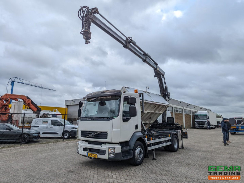 Volvo FL240 4x2 Dagcab Euro5 - 2 Zijdige Kipper + Kraan Hiab 088ES-3 HIDUO - RadioGrafisch - 39.900KM! - 11/2025APK - شاحنة قلاب, شاحنة كرين: صورة 1 Volvo FL240 4x2 Dagcab Euro5 - 2 Zijdige Kipper + Kraan Hiab 088ES-3 HIDUO - RadioGrafisch - 39.900KM! - 11/2025APK - شاحنة قلاب, شاحنة كرين: صورة 1