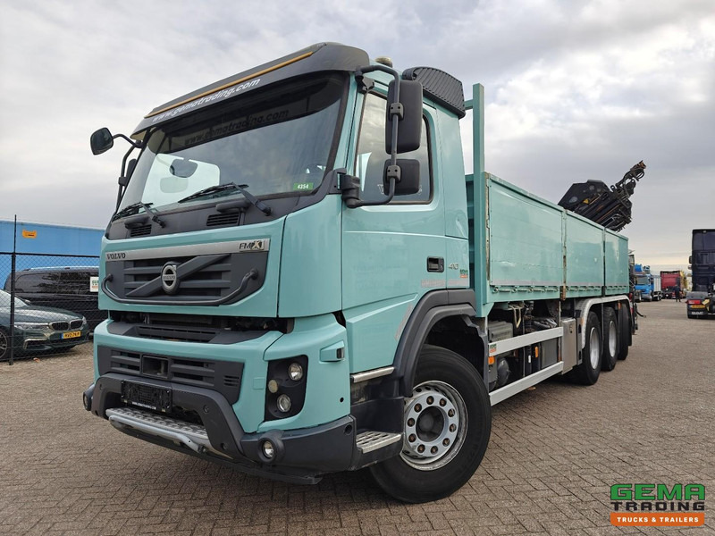 Volvo FMX 410 8x4/4 Dagcab Euro5 - Open Laadbak 6.8m + Hiab 244 E-6 Hipro - 258.000km - Naafreductie - 05/2026 APK - شاحنات مسطحة, شاحنة كرين: صورة 1 Volvo FMX 410 8x4/4 Dagcab Euro5 - Open Laadbak 6.8m + Hiab 244 E-6 Hipro - 258.000km - Naafreductie - 05/2026 APK - شاحنات مسطحة, شاحنة كرين: صورة 1