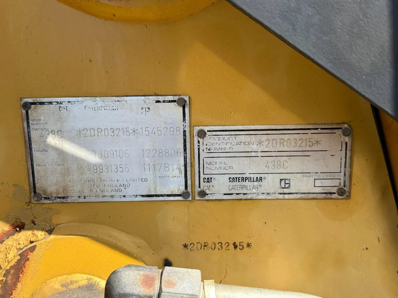 جرافة حفار CAT 438C 4X4 Backhoe Loader: صورة 6