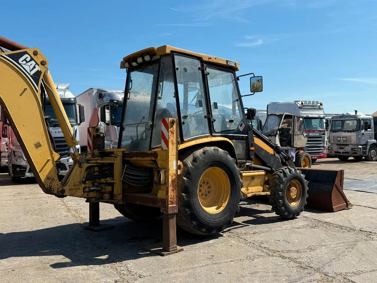 CAT Caterpillar 438C 4X4 Backhoe Loader - جرافة حفار: صورة 5 CAT Caterpillar 438C 4X4 Backhoe Loader - جرافة حفار: صورة 5