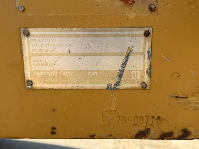 Caterpillar CS 563 Roller with vibration - مدحلة: صورة 5 Caterpillar CS 563 Roller with vibration - مدحلة: صورة 5