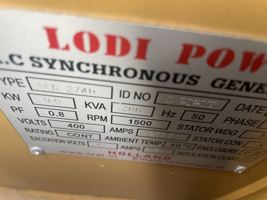 مجموعة المولدات LODI POWER 200KVA GENERATOR BRAND NEW LODI POWER  200KVA GENERATOR BRAND NEW: صورة 10