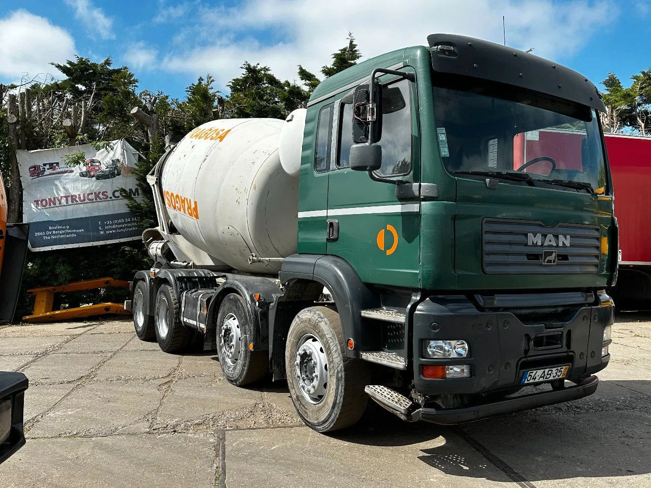 MAN TGA 35.360 8X4 CIFA Beton Mixer Spring/Spring ZF - شاحنة خلاطة خرسانة: صورة 1 MAN TGA 35.360 8X4 CIFA Beton Mixer Spring/Spring ZF - شاحنة خلاطة خرسانة: صورة 1
