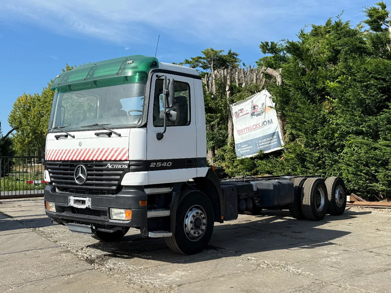Mercedes-Benz ACTROS 2540 V6 6X2 Chassis Spring/Air EPS 3 Pedal - شاحنة هيكل كابينة: صورة 2 Mercedes-Benz ACTROS 2540 V6 6X2 Chassis Spring/Air EPS 3 Pedal - شاحنة هيكل كابينة: صورة 2