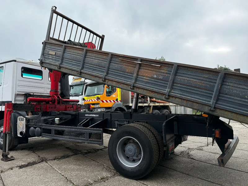 Mercedes-Benz Actros 1831 V6 4X2 Tipper + crane EPS Manual Gearbox 3 peddal - شاحنة قلاب, شاحنة كرين: صورة 3 Mercedes-Benz Actros 1831 V6 4X2 Tipper + crane EPS Manual Gearbox 3 peddal - شاحنة قلاب, شاحنة كرين: صورة 3