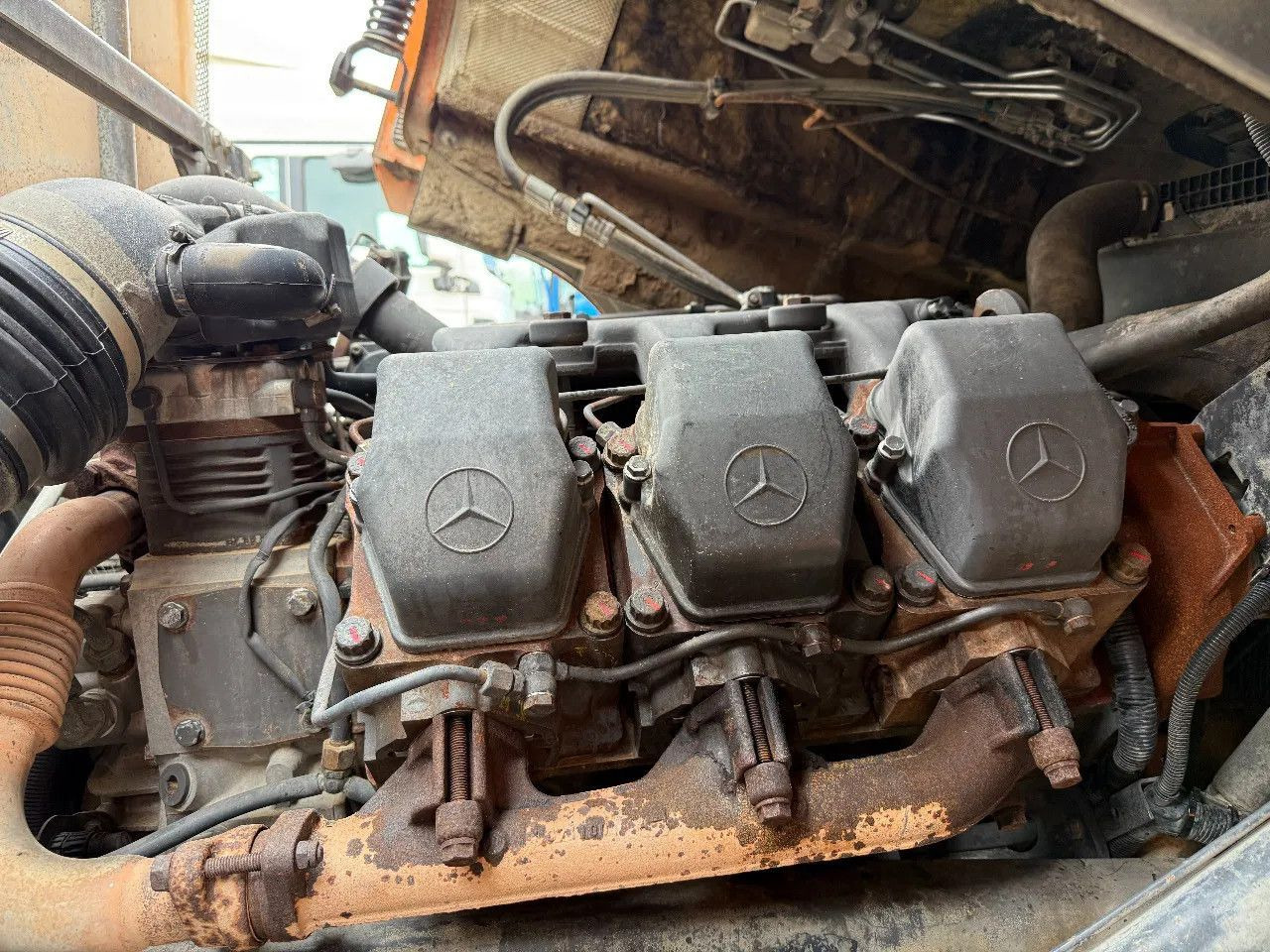 شاحنة قلاب Mercedes-Benz Actros 4140 V6 8X4 Tipper Spring/Spring Manual G: صورة 24