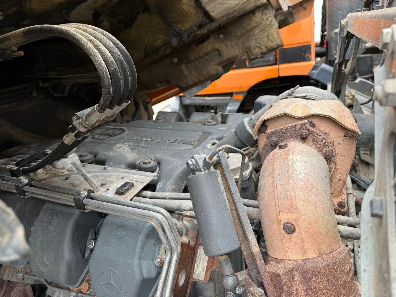 شاحنة قلاب Mercedes-Benz Actros 4140 V6 8X4 Tipper Spring/Spring Manual G: صورة 28