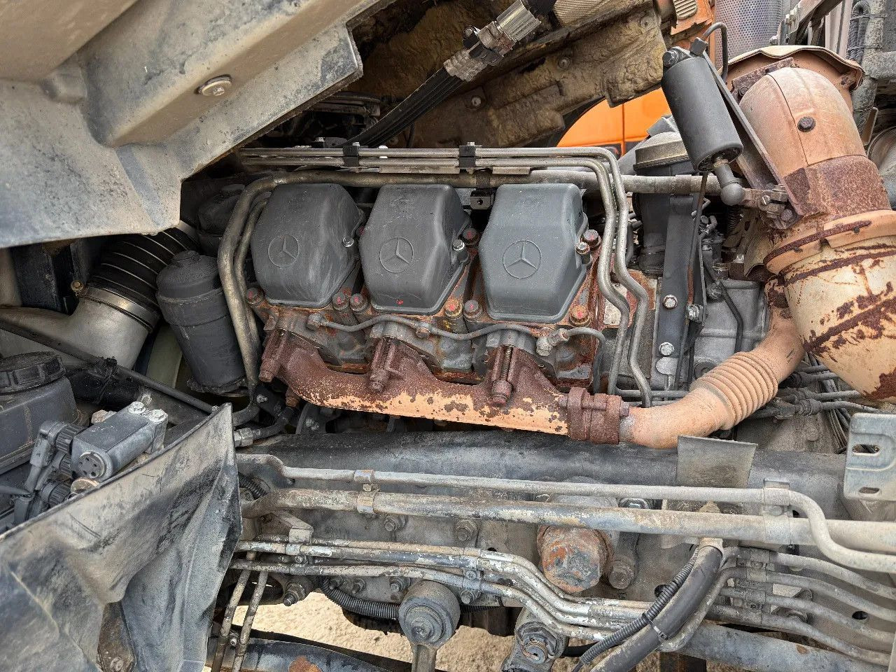 شاحنة قلاب Mercedes-Benz Actros 4140 V6 8X4 Tipper Spring/Spring Manual G: صورة 26