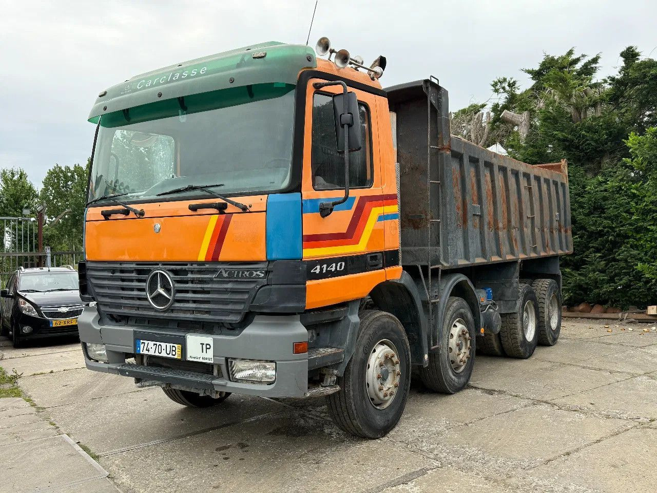 شاحنة قلاب Mercedes-Benz Actros 4140 V6 8X4 Tipper Spring/Spring Manual G: صورة 21
