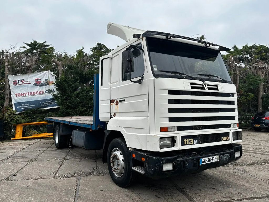 Scania P113-360 4X2 Platform Manual Gear Retarder - شاحنات مسطحة: صورة 1 Scania P113-360 4X2 Platform Manual Gear Retarder - شاحنات مسطحة: صورة 1