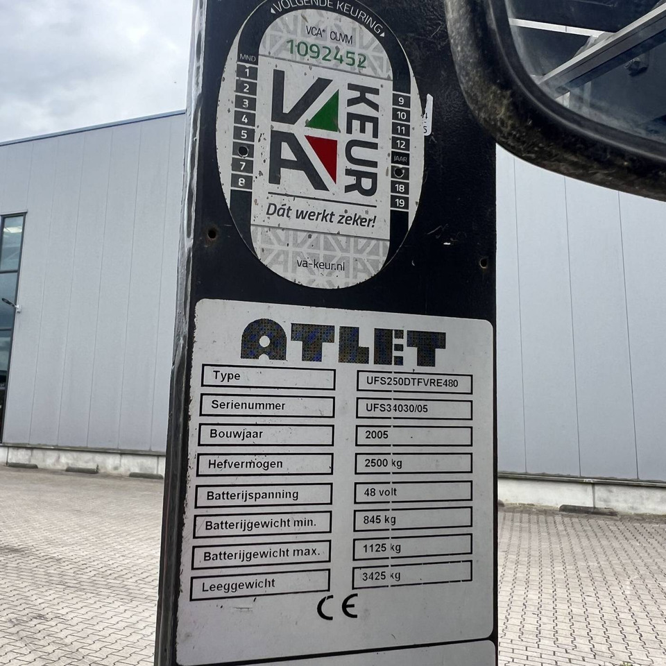 Atlet UFS250DTFVRE480 Atlet UFS250DTFVRE480: صورة 19