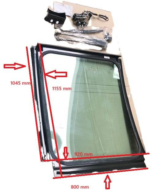 Front window for Nissan - نافذة و قطع الغيار - معدات المناولة: صورة 2 Front window for Nissan - نافذة و قطع الغيار - معدات المناولة: صورة 2