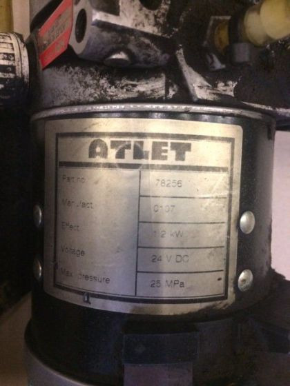 Hydraulic Unit for Atlet - مقود - معدات المناولة: صورة 2 Hydraulic Unit for Atlet - مقود - معدات المناولة: صورة 2