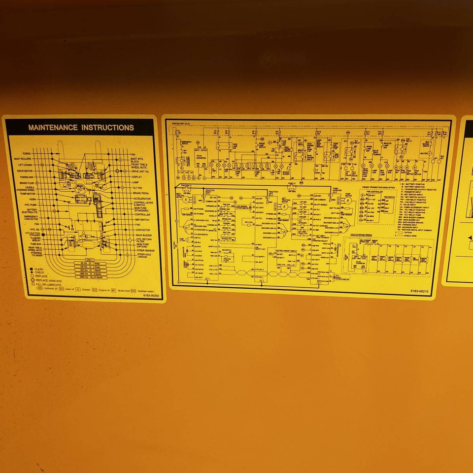 رافعة شوكية كهربائية Hyundai HX50B-9: صورة 19