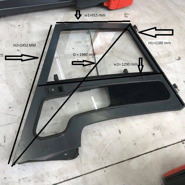 Left door for Linde series 387 - باب و قطع الغيار - معدات المناولة: صورة 2 Left door for Linde series 387 - باب و قطع الغيار - معدات المناولة: صورة 2