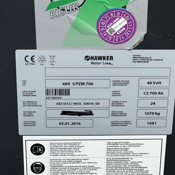 رافعة شوكية كهربائية Linde E16H-02 (386) EVO: صورة 13