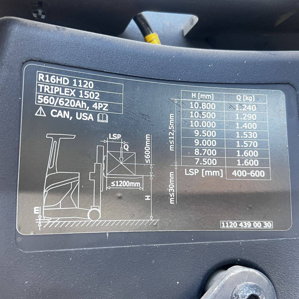 Linde R16 HD (1120) Linde R16 HD (1120): صورة 16 Linde R16 HD (1120) Linde R16 HD (1120): صورة 16