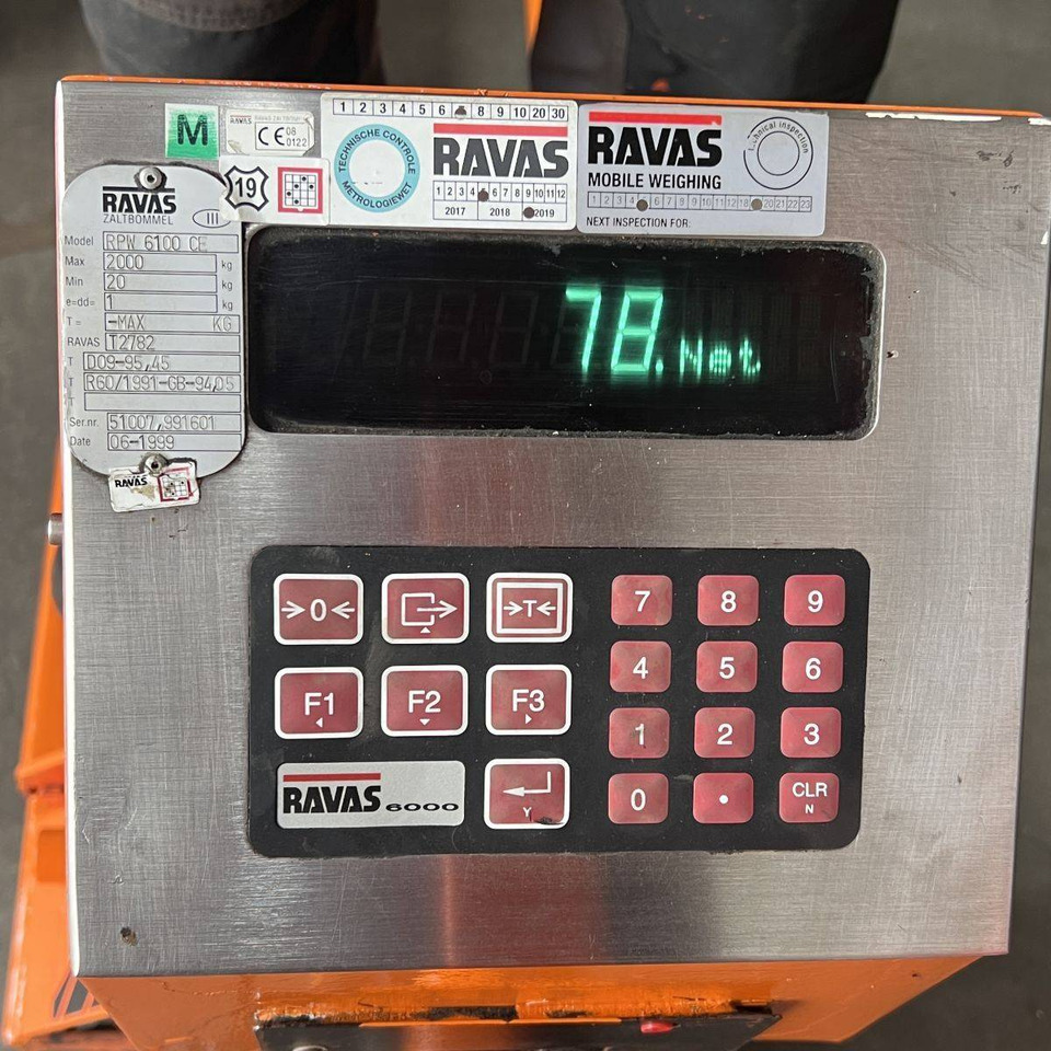 Ravas RPW 6100 - شاحنة باليت: صورة 5 Ravas RPW 6100 - شاحنة باليت: صورة 5