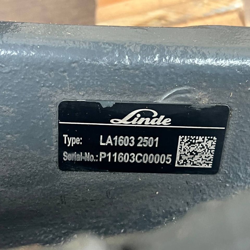 المحور و قطع الغيار - معدات المناولة Rear axle LA1603 2501 for Linde 394-02: صورة 10