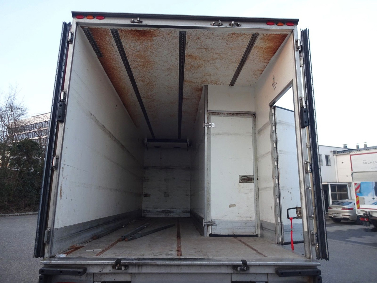 جديدة شاحنة الفريزر DAF LF 230, 12 T, LBW, doors, air conditioning, automatic, camera: صورة 8